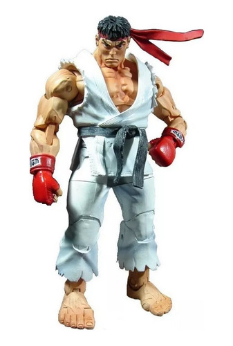 Juguete Muñeco Figura Ryu Street Fighter Neca 18 Cm