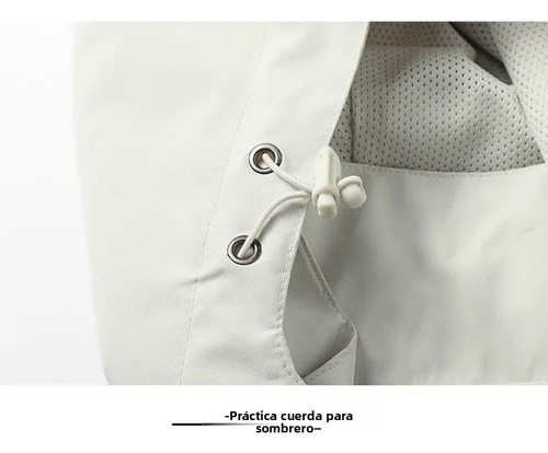 Chaqueta Senderismo Otoño Impermeable Mujer Capucha