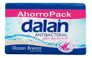Jabon Antibacterial Dalan Ahorro Pack Ocean Breeze X3