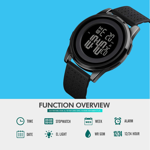 Yuink Reloj Para Hombre Reloj Deportivo Digital Ultrafino De