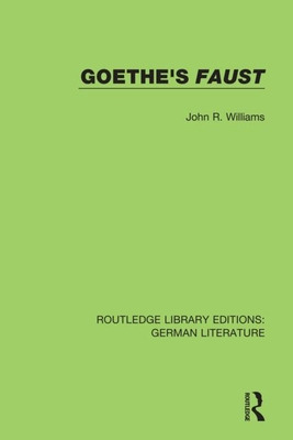 Libro Goethe's Faust - Williams, John R.
