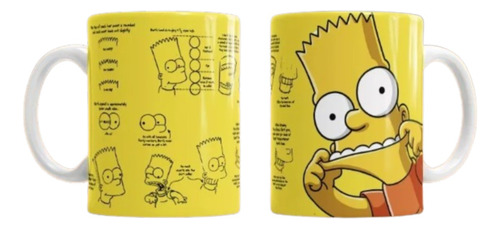 Tazas De Cerámica Simpsons