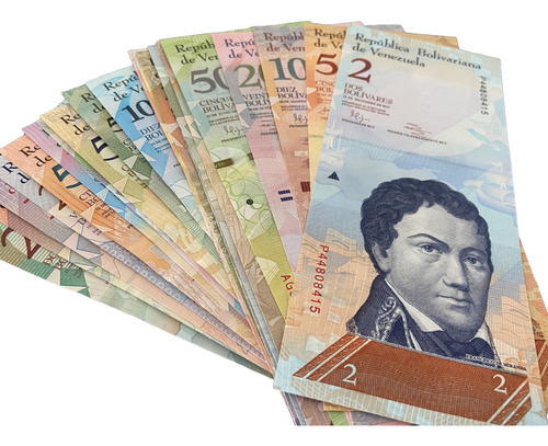 Kit 21 Cédulas Da Venezuela Originais Fe Sem Repetir (Usado)