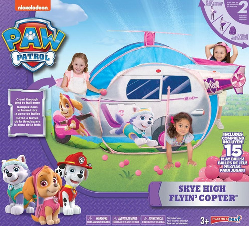 Paw Patrol - Carpa De Juegos Helicóptero Skye