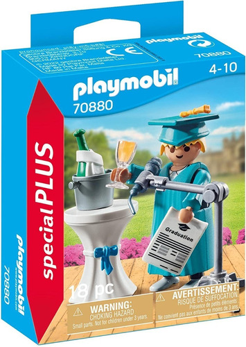Playmobil 70880 Graduado Diplomado Graduación En Stock!!