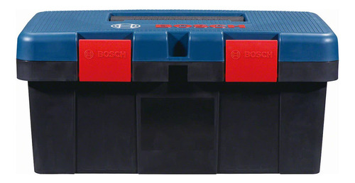 Caja de herramientas Bosch 1 600 A01 2XJ de plástico 19.5cm x 42.7cm x 23.2cm negra y azul