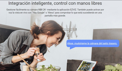 Imagen 9 de 10 de Camara Seguridad Ip Wifi 2k Ezviz Hb8 Exterior 360 Bateria