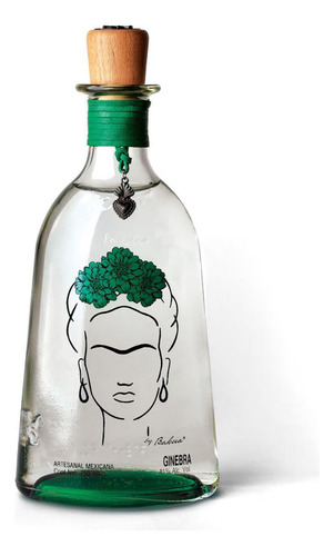 Pack De 4 Ginebra Fridu By Bacua 750 Ml