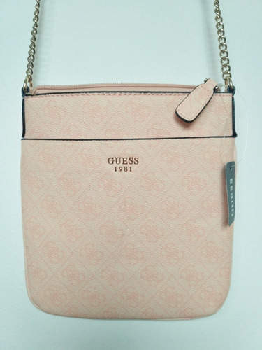 Imagen 1 de 5 de Cartera Morral Guess Rosa Nueva Con Etiqueta Envios Olva