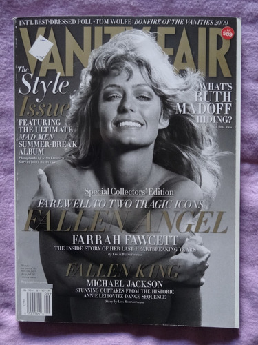 Farrah Fawcett Revista Vanity Fair Usa 2009 Madonna Michael 