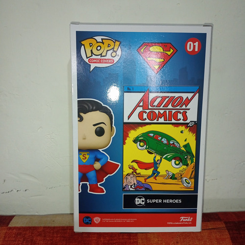 Figura Funko Pop Superman Action Comics #1 (Usado)