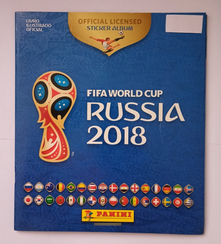 Álbum Copa Do Mundo Rússia 2018 Semi Completo