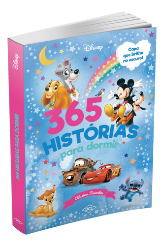 Livro 365 Histórias Para Dormir Clássicos Favoritos Disney 