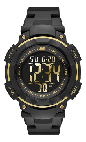 Reloj Skechers Ruhland Con Cronógrafo Digital Para Hombre, C