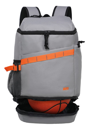 Mier Mochila De Baloncesto Con Compartimento Para Zapatos/pe