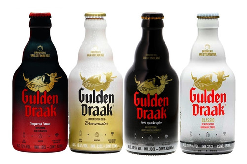Pack Gulden Draak Collection. 330ml X 4uds. 
