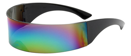 6 Piezas De Gafas De Sol Futuristas A La Moda Para Hombre Y