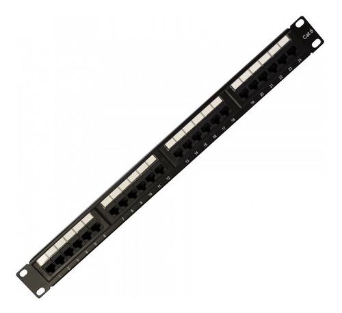 Patch Panel 24 Ptos 19' 1ur Utp Cat6e Lp-pp-607 Linkedpro