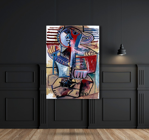  Cuadros- Pablo Picasso-niño Jugando Con La Pala 120x80cm