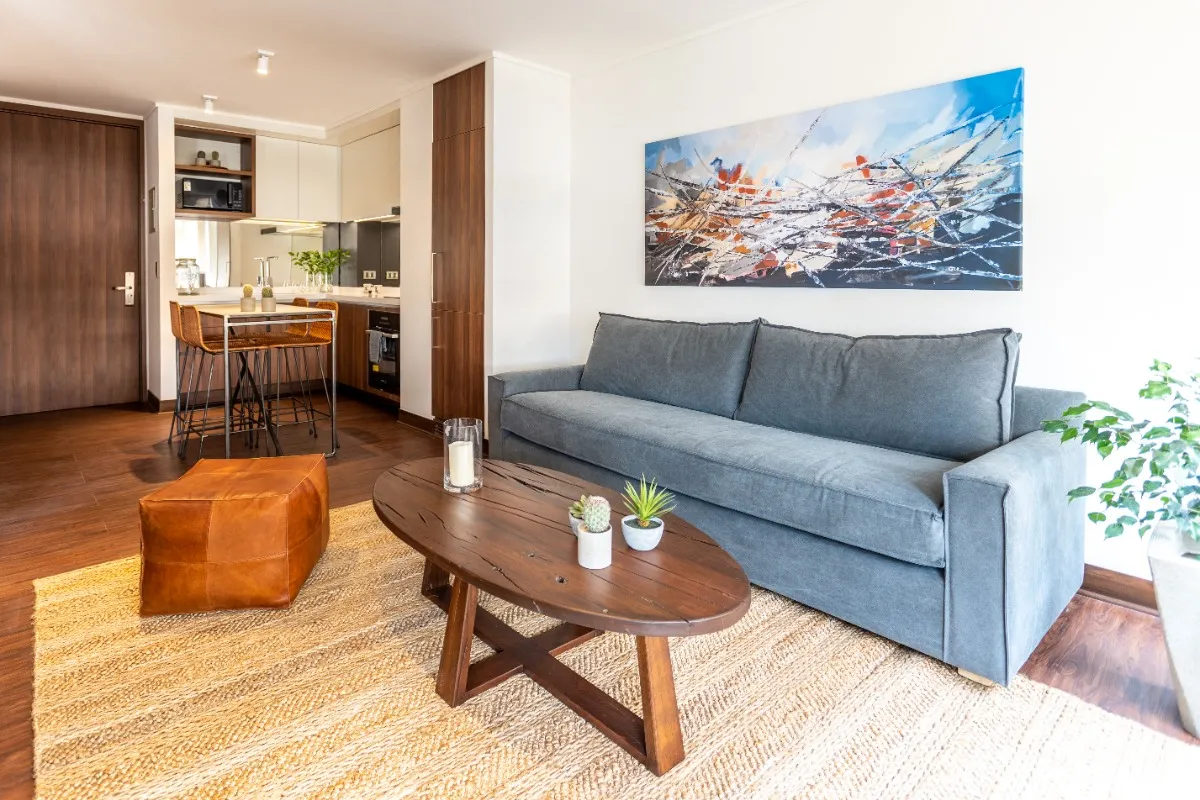 Imagen 2 de 7 de Departamento En Arriendo En Nueva Las Condes