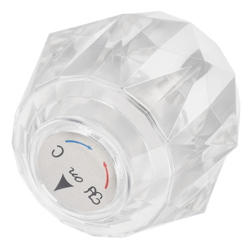 Asa De Grifo De Ducha De Acrílico Transparente, Pomo De Duch