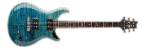 Guitarra eléctrica PRS Guitars SE Paul’s Guitar de arce/caoba 2021 aqua con diapasón de palo de rosa