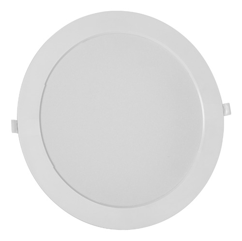 Panel Led Embutir Redondo 24w Plafon Calido Neutro Frio