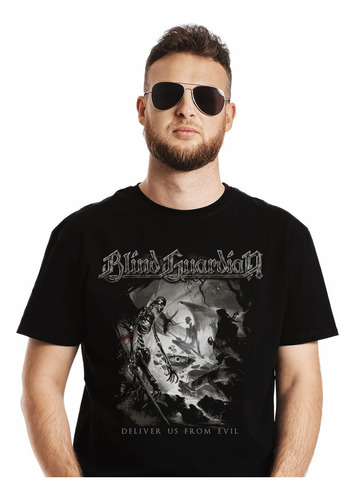 Polera Blind Guardian Deliver Us From Evil Metal Impresión D