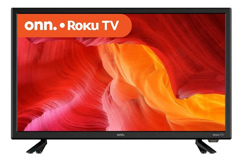 Onn Smart Tv Led Roku De Alta Definición De 24   720p  (Reacondicionado)