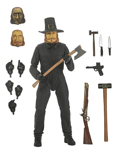 Figura John Carver Thanksgiving Viernes Negro Neca