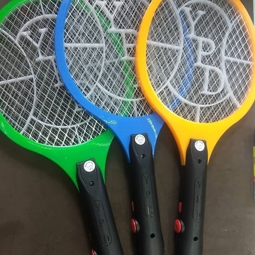 Kit 2 Raquetes Elétrica Mata Insetos Mosquito Pernilongos Cor 2x Variadas