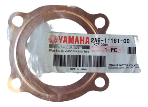 Junta Tapa De Cilindro Yamaha Dt 125 Rx125 Orig 2a6-11181-00