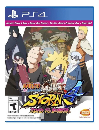 Naruto Shippuden Storm 4 Road To Boruto Ps4