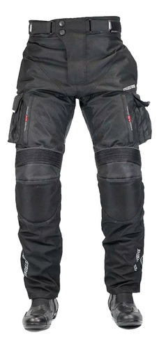 Pantalón Viaje Moto Con Protecciones Fourstroke  Eco Pant 