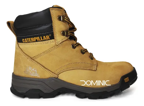 Borcego Bota Caterpillar Hombre Detroix Cuero Cat Importado
