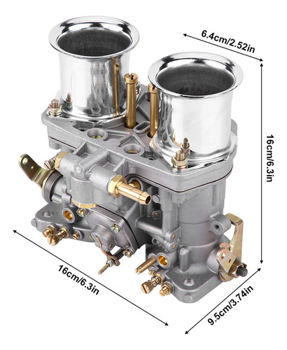 Carburador For Motor Carb, 2 Juntas, Bug Weber 40 Idf