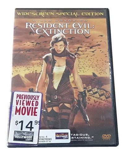 Resident Evil Extinction Pelicula Dvd 2008 Sony Pictures 