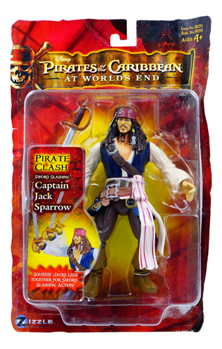 Zizzle Pirates Of The Caribbean Pirate Clash Jack Sparrow