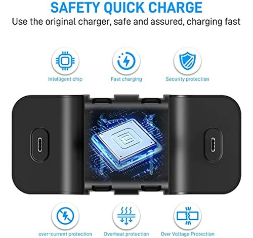 Base 6 En 1 Para Amd Oled Y Accesorios Lite, Chargi