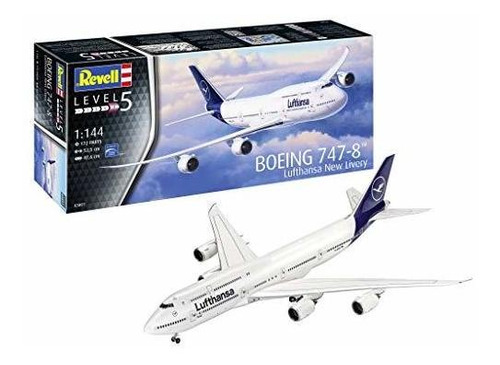 Revell 03891, Boeing 747-8 Lufthansa New Livery, Modelo A Es
