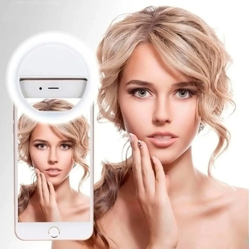Imagen 5 de 10 de Aro Luz Led Selfie Celular Tablet Linterna Anillo Maquillaje