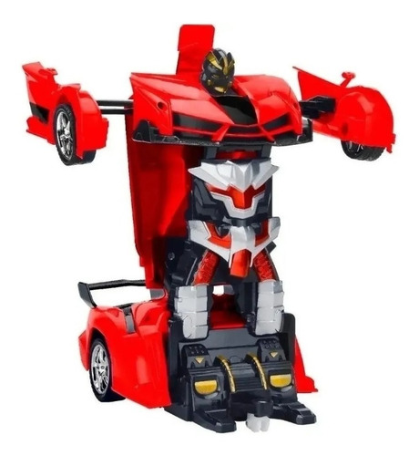 Imagen 1 de 6 de Carformers Auto Transformer Control Remoto Con Luz Robot