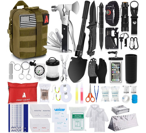 Kit De Supervivencia Furaso   De Emergencia, 234 Piezas Kds