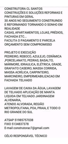 Construtora Cl Santos Construções E Soluções