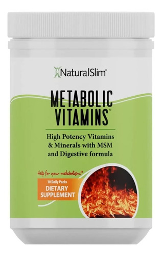 Metabolic Vitamins Con Enzimas 