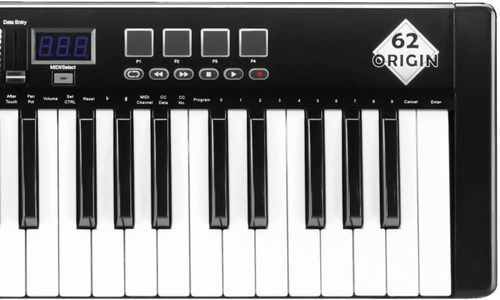 Imagen 4 de 8 de Midiplus Origin 62 Teclado Midi Usb 61 Teclas Sensitivo