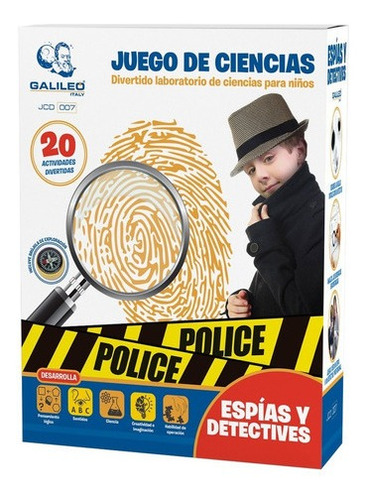 Juego De Ciencias Espias Y Detectives Galileo