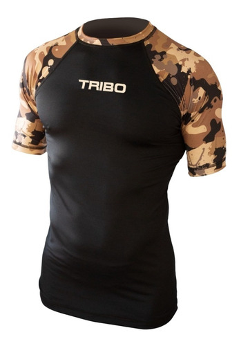 Lycra Tribo Shaka Rashguard Mma Bjj Thai Nogi Nogi Crossfit