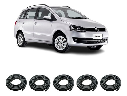 Vw Suran 2013 Burletes Para 4 Puertas + Baul Kit 5 Piezas