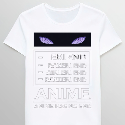 Remera Anime Has No End 45530170